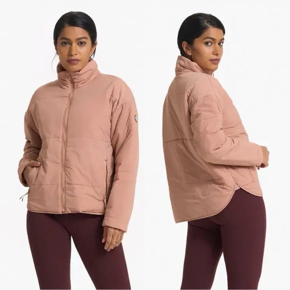 Vuori Jackets & Blazers - Vuori Women’s Canyon Insulated Jacket Full Zip Primaloft High Neck in Rose M